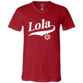 Number One Lola Unisex Jersey V-Neck T-Shirt